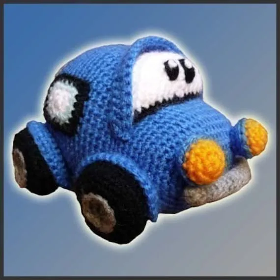 Amigurumi Crochet Patrón Pequeño Autito por DeliciousCrochet Amigurumi Crochet Patrón Pequeño Autito por DeliciousCrochet