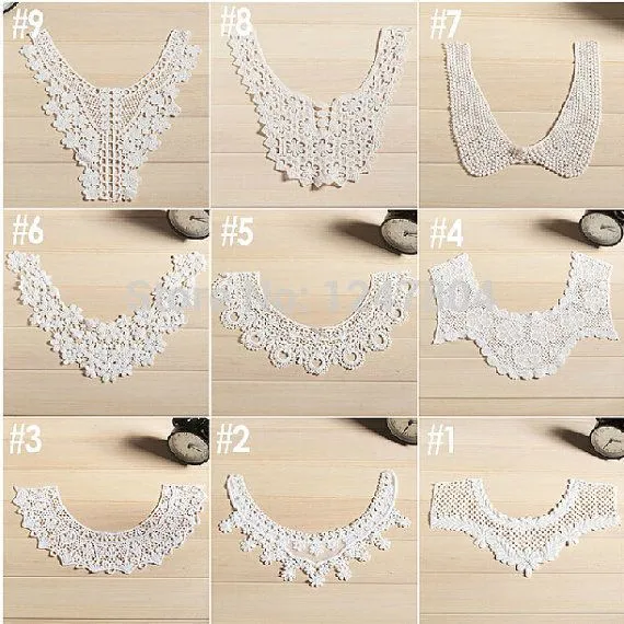 Patrón collar a crochet - Imagui