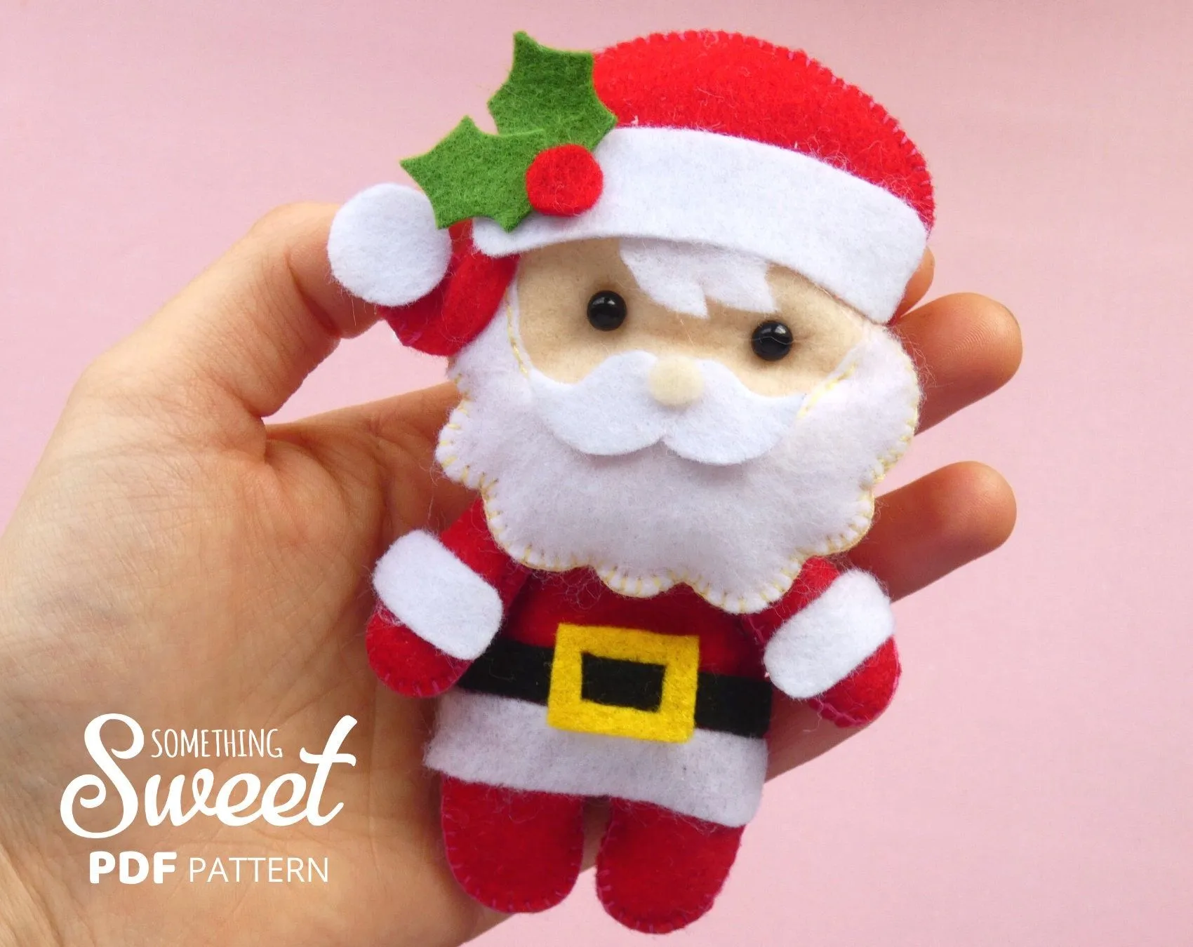 PATRÓN de costura de fieltro de Santa Claus PDF & Tutorial - Etsy México PATRÓN de costura de fieltro de Santa Claus PDF & Tutorial - Etsy México
