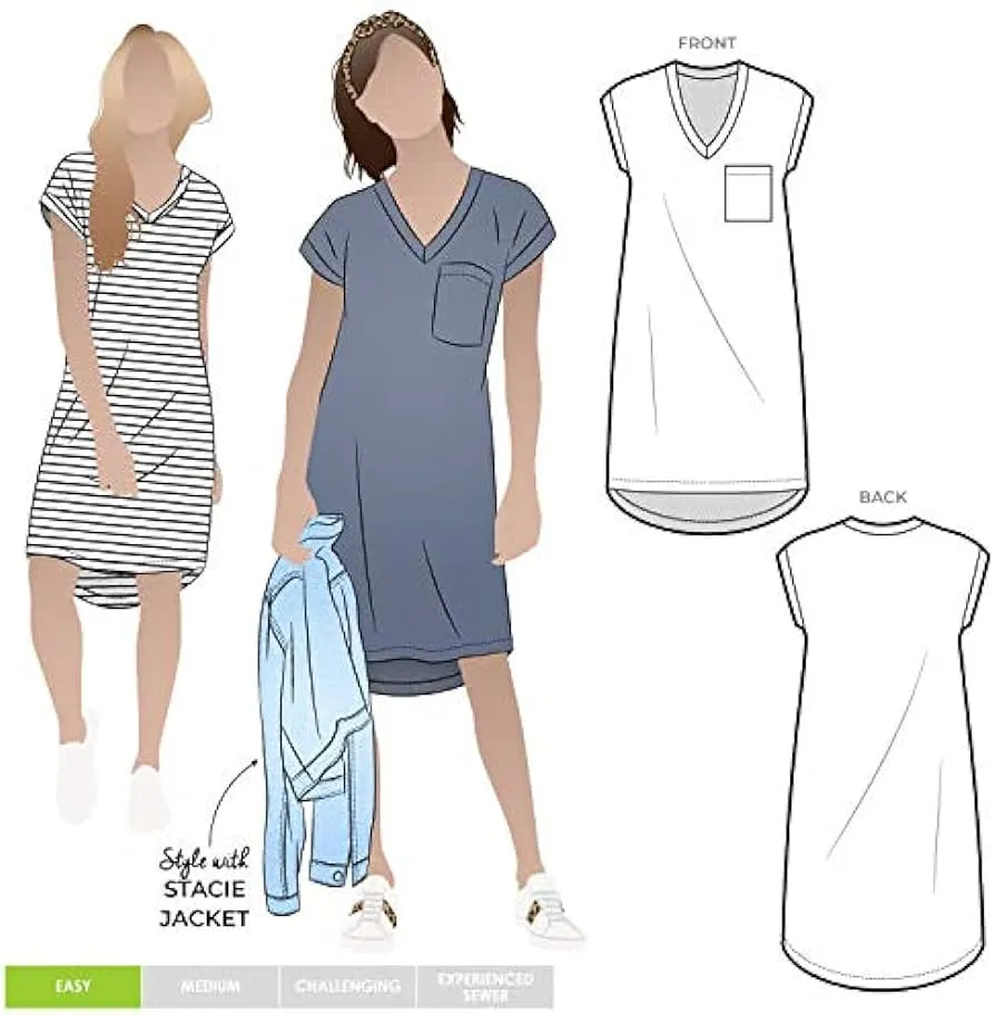 Patrón de costura Style Arc – Vestido de túnica de punto Richie (tallas 04-16) – Haga clic para otros tamaños disponibles : Amazon.com.mx: Hogar y Cocina Patrón de costura Style Arc – Vestido de túnica de punto Richie (tallas 04-16) – Haga clic para otros tamaños disponibles : Amazon.com.mx: Hogar y Cocina
