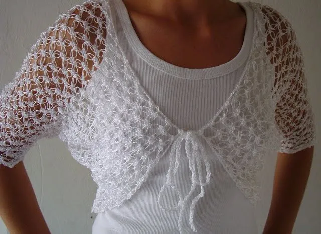 Patron Crochet Bolero Fiesta - Patrones Crochet