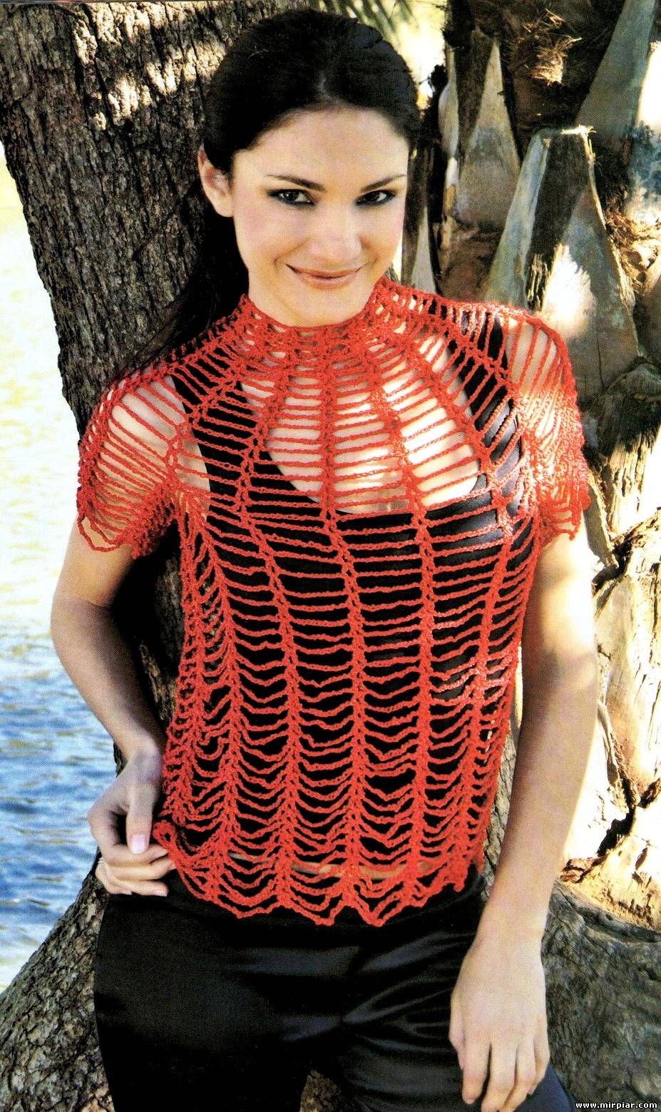 Patron Crochet Jersey Araña - Patrones Crochet