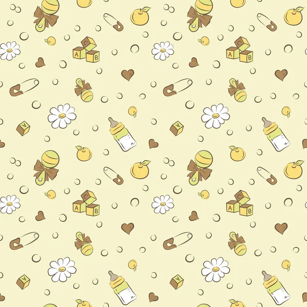 Patrón de cubos de sonajas y chupones — Vector stock © vectorpro ... Patrón de cubos de sonajas y chupones — Vector stock © vectorpro ...