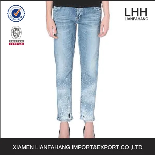 Patrón de la estrella azul ocio urbano jeans wear para mujeres ... Patrón de la estrella azul ocio urbano jeans wear para mujeres ...