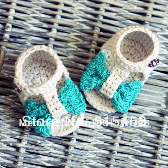 Imágenes y patrones gratis de botitas y zapatito de bebé a crochet ...