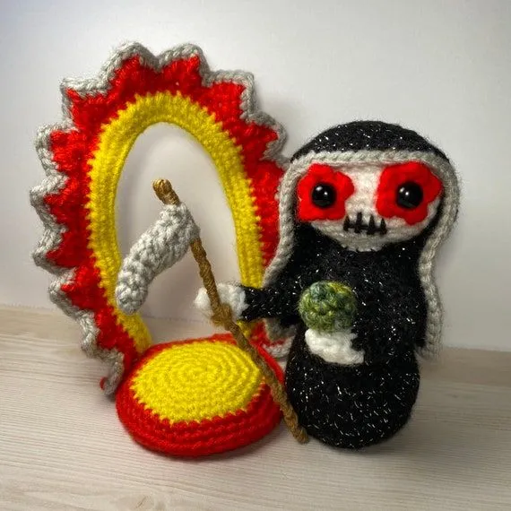 Patrón De Ganchillo Santa Muerte Nuestra Señora de la Santa - Etsy México Patrón De Ganchillo Santa Muerte Nuestra Señora de la Santa - Etsy México