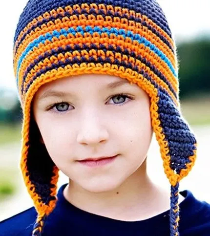 Patron de gorros de niño - Imagui