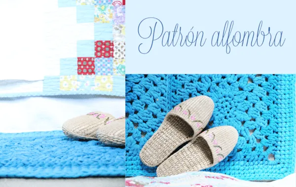 Patrón gratis} Alfombra de ganchillo - Debajo un botón...