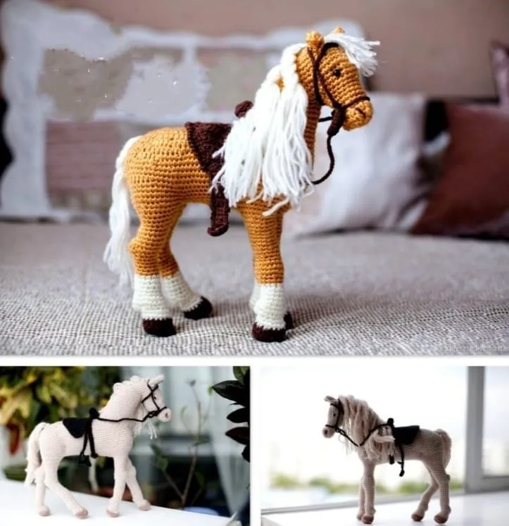 PATRON GRATIS Caballo Amigurumi paso a paso - Crochetisimo PATRON GRATIS Caballo Amigurumi paso a paso - Crochetisimo
