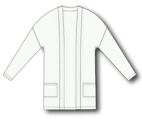 Patrón gratis chaqueta de punto y videotutorial - yo elijo Coser Patrón gratis chaqueta de punto y videotutorial - yo elijo Coser