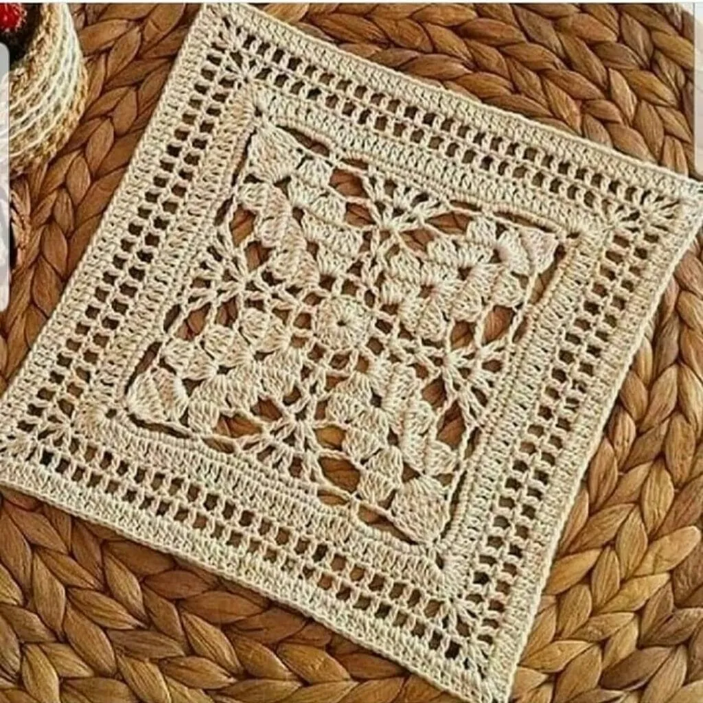 PATRON GRATIS Hermoso Motivo a crochet para colchas, manteles y cotinas. - Crochetisimo PATRON GRATIS Hermoso Motivo a crochet para colchas, manteles y cotinas. - Crochetisimo