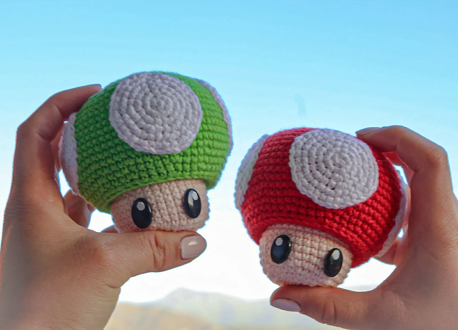 PATRÓN GRATIS Honguito de Mario Amigurumi paso a paso en Español -  Crochetisimo