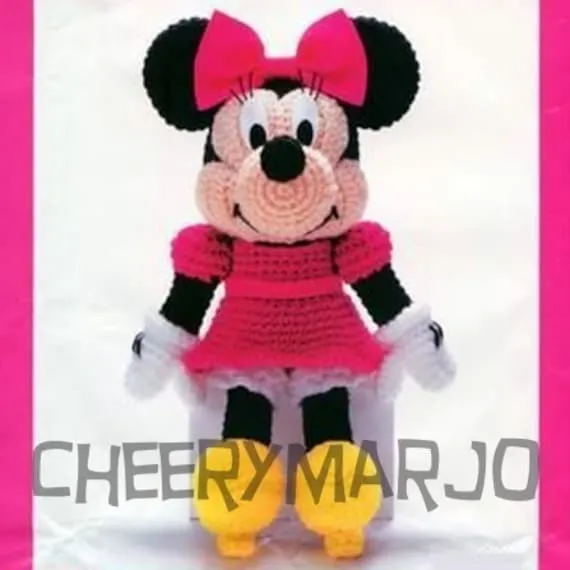Amigurumi Minnie Mouse patron - Imagui