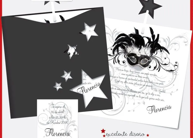 Invitaciónes de quince años con estrellas - Imagui Invitaciónes de quince años con estrellas - Imagui