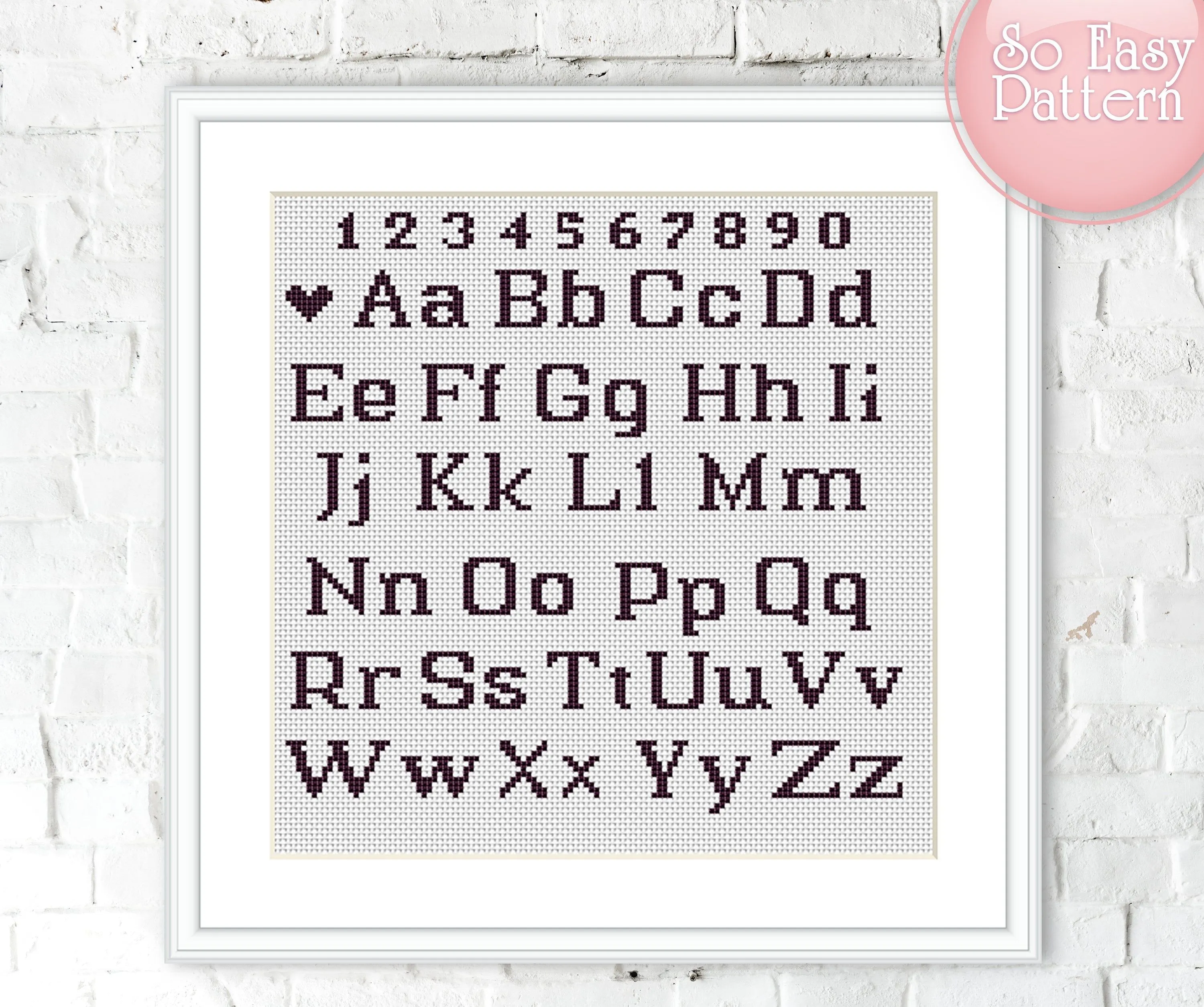 Patrón de letras de punto de cruz fuente de punto de cruz - Etsy México Patrón de letras de punto de cruz fuente de punto de cruz - Etsy México