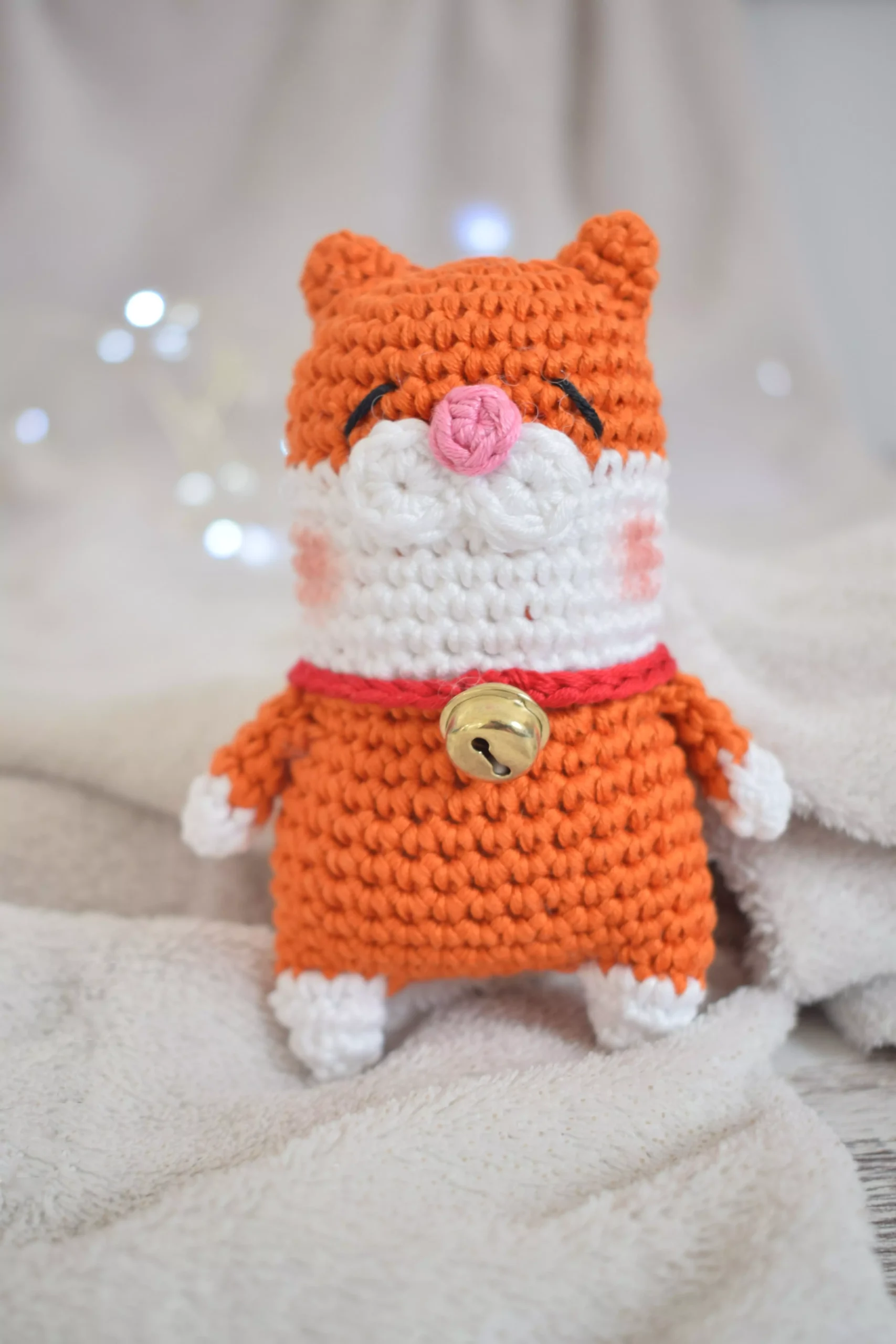 Patrón llavero GATO amigurumi - PASO A PASO Patrón llavero GATO amigurumi - PASO A PASO