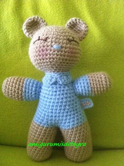 Patron oso amigurumi - Imagui