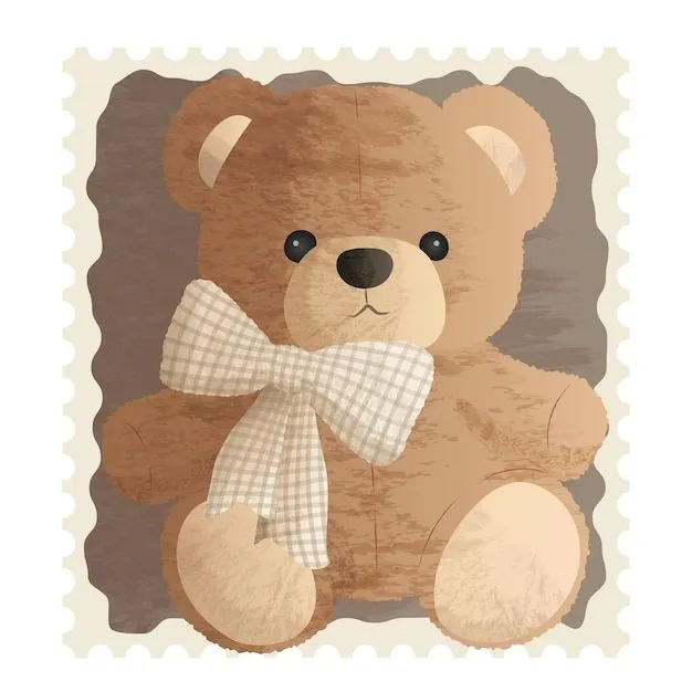 Patrón de oso de peluche blanco | Vector Premium Patrón de oso de peluche blanco | Vector Premium