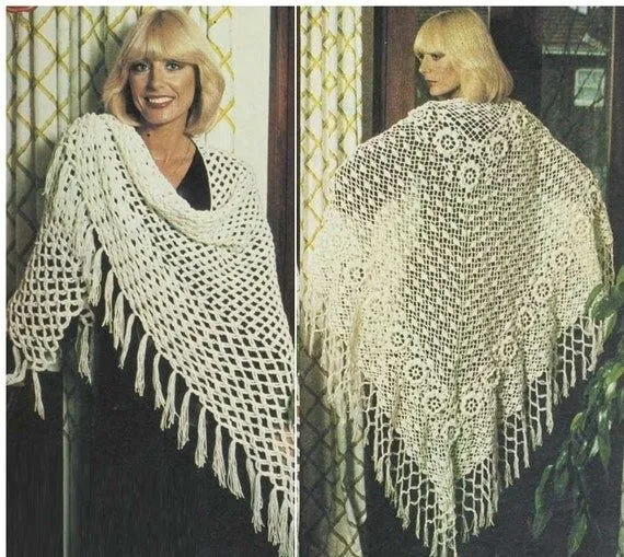 Patron pdf de tejido en crochet poncho sueter por Liloumariposa Patron pdf de tejido en crochet poncho sueter por Liloumariposa