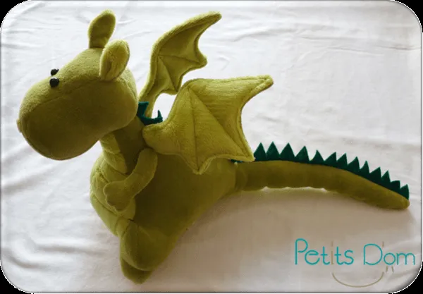 Patron peluche dragon - Imagui