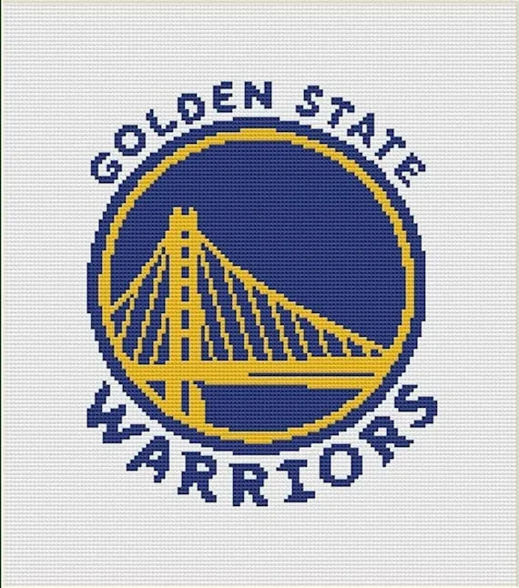 Patrón de punto de cruz Golden State Warriors Crest Baloncesto - Etsy México Patrón de punto de cruz Golden State Warriors Crest Baloncesto - Etsy México