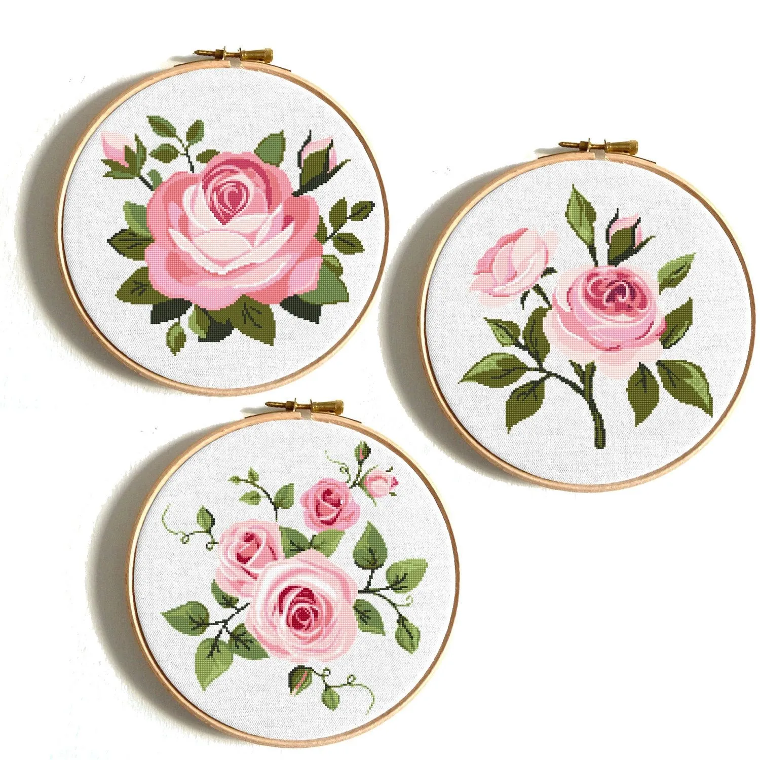 Patrón punto de cruz moderno Punto de cruz Flores rosas - Etsy México Patrón punto de cruz moderno Punto de cruz Flores rosas - Etsy México