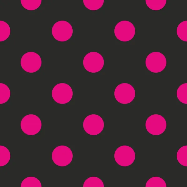 patrón de vector inconsútil con neón Rosa lunares sobre fondo ...