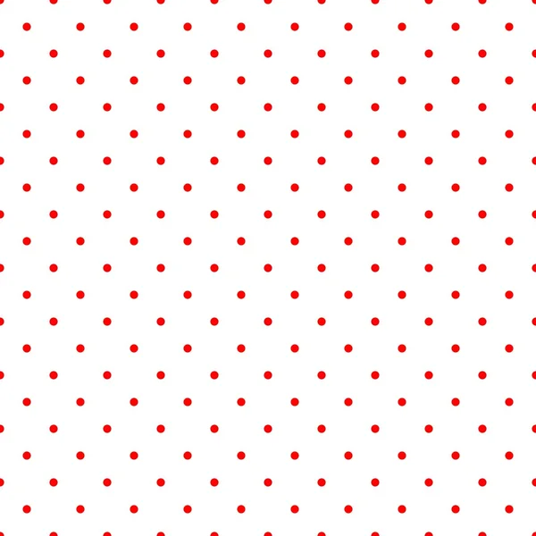 Patrón de vector retro con lunares rojos en whitebackground ... Patrón de vector retro con lunares rojos en whitebackground ...