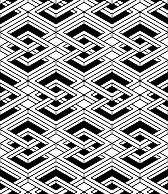 Patrón de vector transparente abstracto en estilo zentangle para diseño de textura y diseño de textiles y embalaje para colorear | Vector Premium Patrón de vector transparente abstracto en estilo zentangle para diseño de textura y diseño de textiles y embalaje para colorear | Vector Premium
