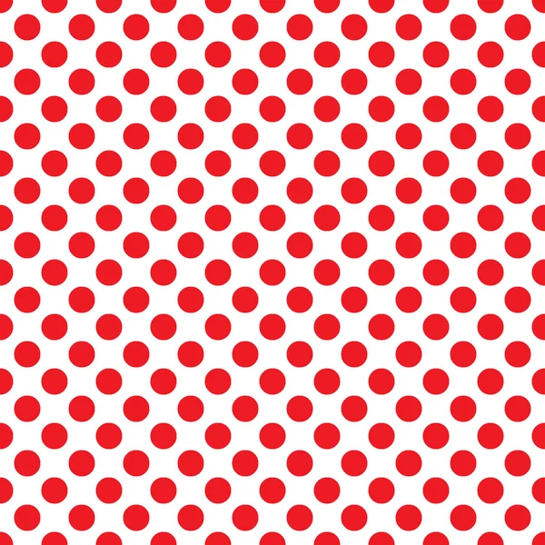 Patrón de vector transparente lunares rojos sobre fondo blanco ... Patrón de vector transparente lunares rojos sobre fondo blanco ...