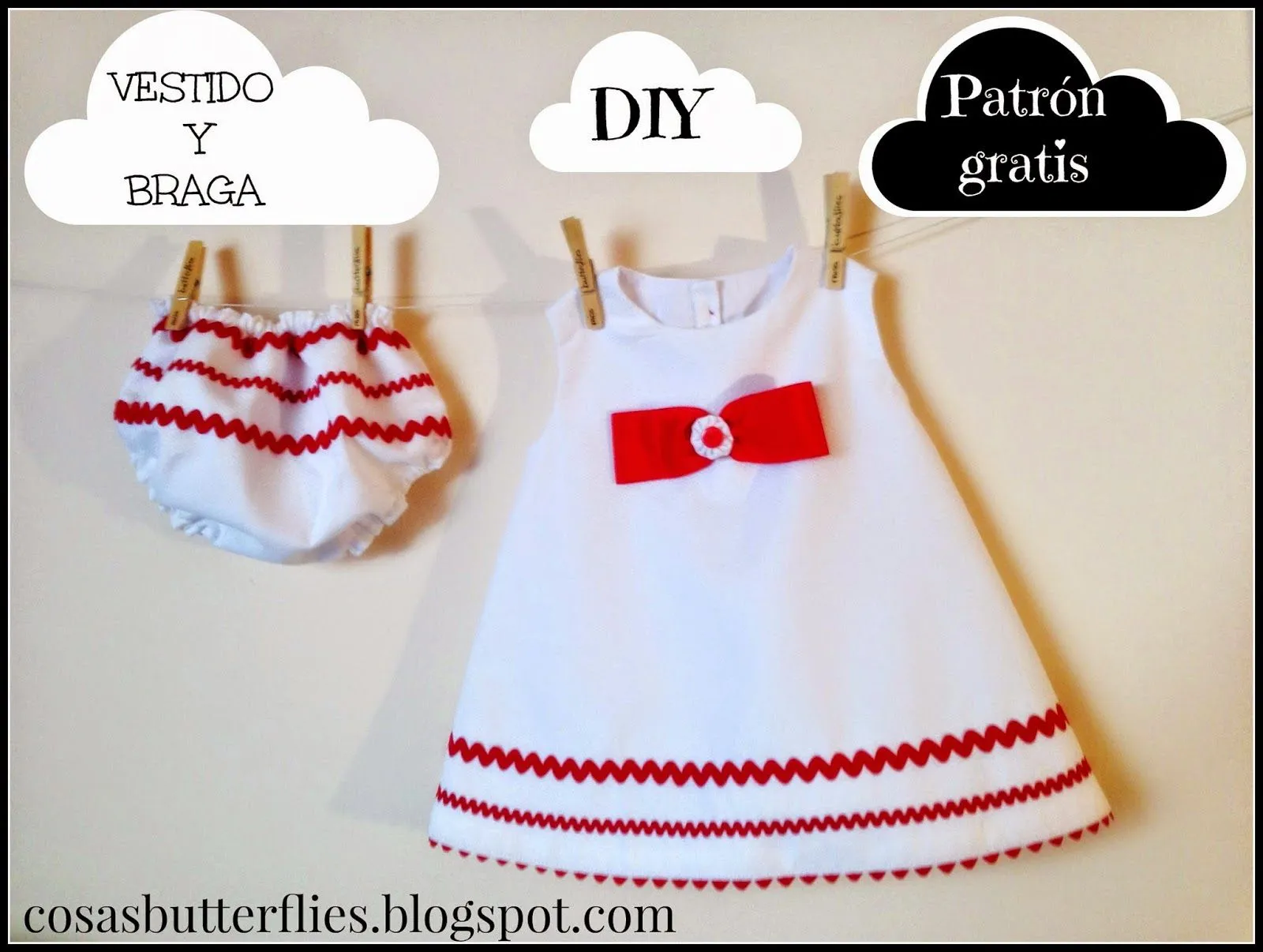 patron vestido bebe | Aprender manualidades es facilisimo. patron vestido bebe | Aprender manualidades es facilisimo.