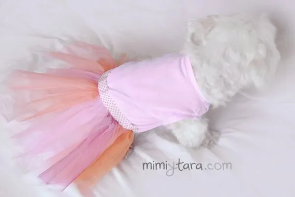 Patrón de vestido tutu para perro | Mimi y Tara | Patrones de ropa ... Patrón de vestido tutu para perro | Mimi y Tara | Patrones de ropa ...