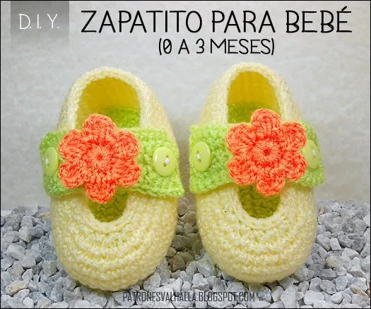 Zapatos De Ganchillo en Pinterest | Sandalias Para Bebé De ... Zapatos De Ganchillo en Pinterest | Sandalias Para Bebé De ...