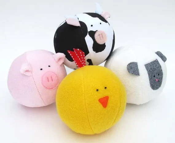 Como hacer animales en tela - Imagui