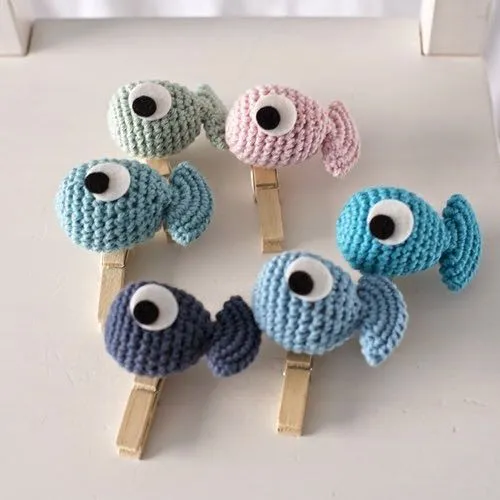 Patrones Amigurumi: Pez Pinza