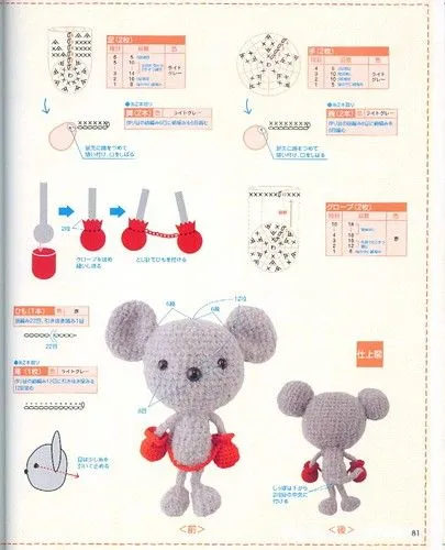 Patrones gratis de amigurumis - Imagui