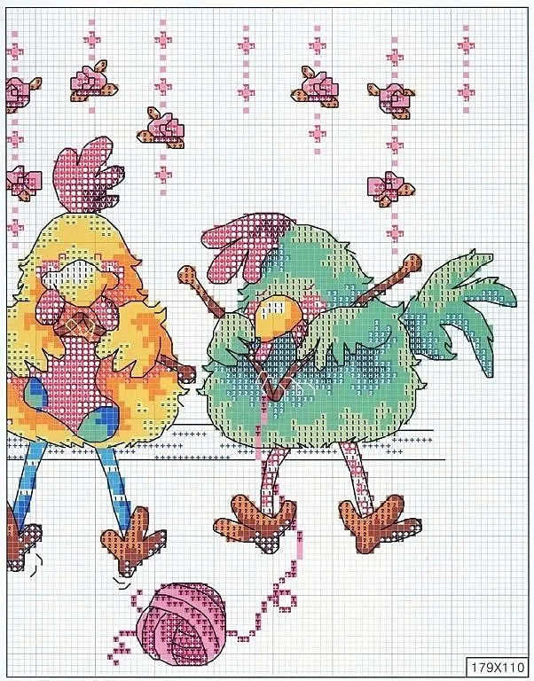 Patrones de aves | Aprender manualidades es facilisimo.com | Punto ... Patrones de aves | Aprender manualidades es facilisimo.com | Punto ...