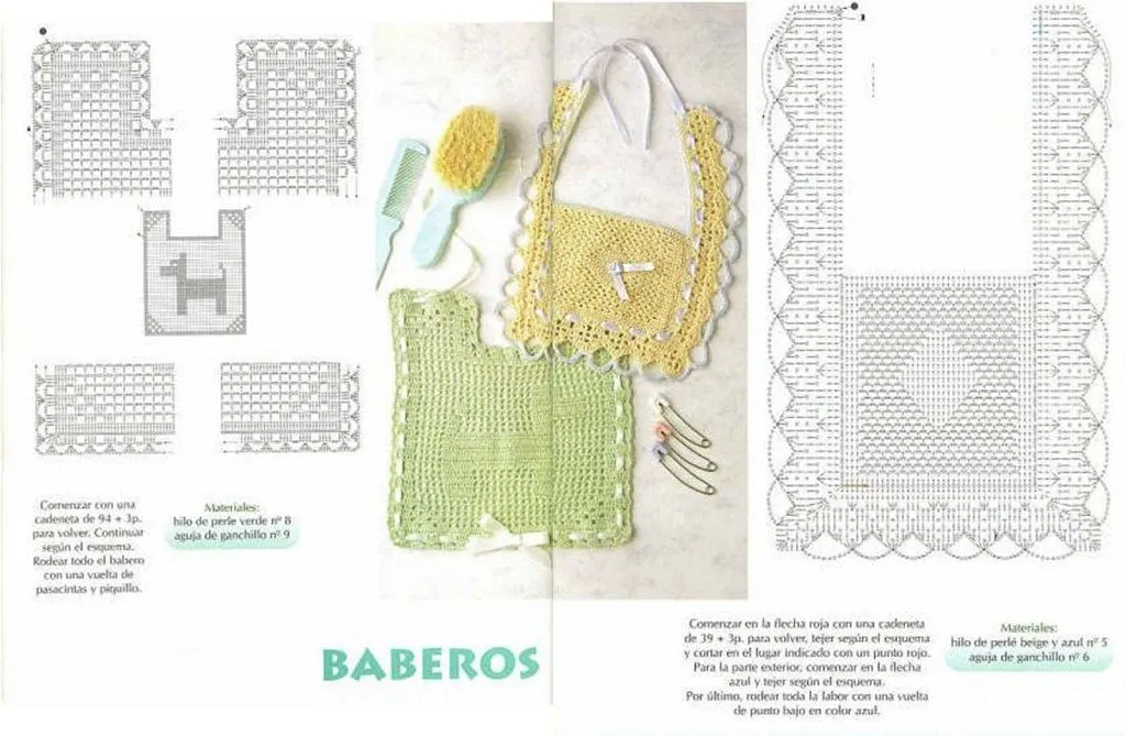 diferentes patrones de baberos | anyi1