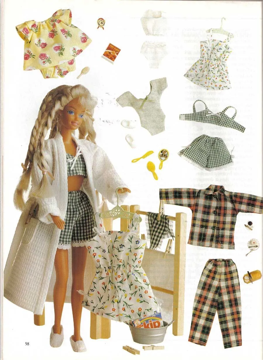 Patrones barbie pdf - Imagui
