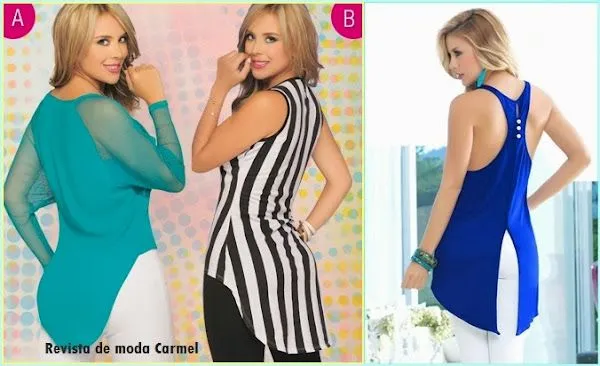 patrones blusa manga corta | Aprender manualidades es facilisimo.com patrones blusa manga corta | Aprender manualidades es facilisimo.com
