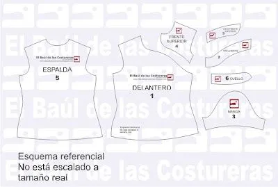 Blusas con patrones gratis - Imagui
