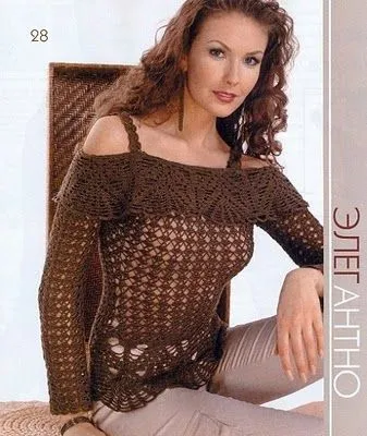 DETALLITOS KIDS: LINDA BLUSA A CROCHET