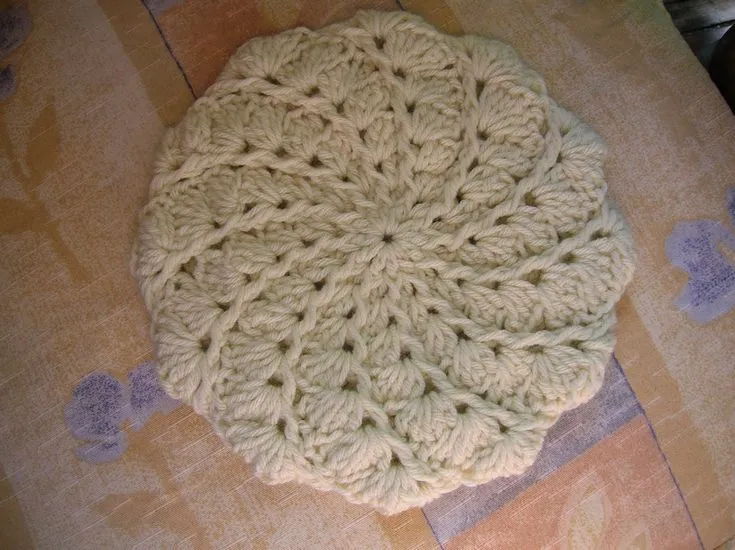 Patrones de boinas tejidas a crochet - Imagui | cosas de crochet ... Patrones de boinas tejidas a crochet - Imagui | cosas de crochet ...