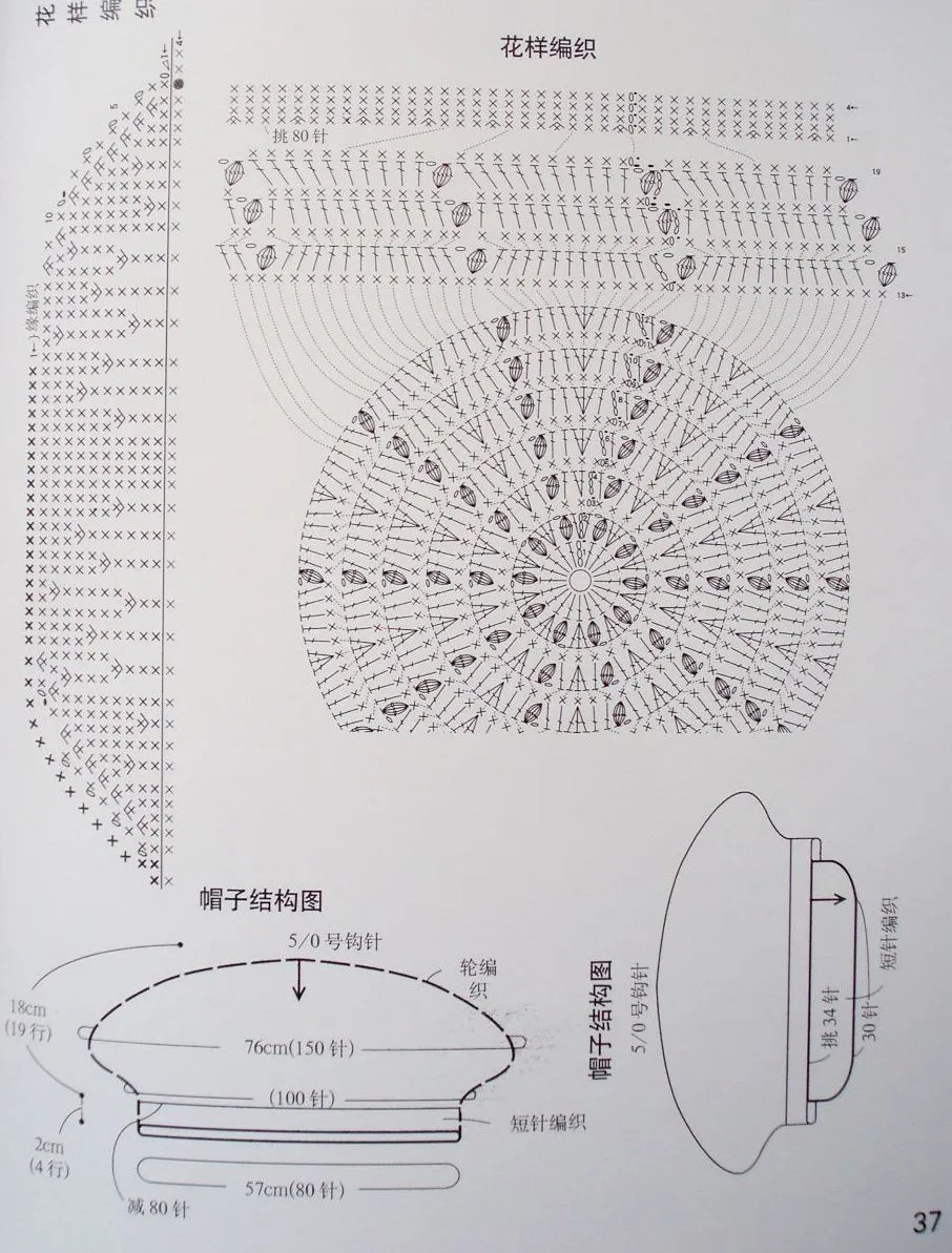 Patrones de boinas tejidas a crochet - Imagui