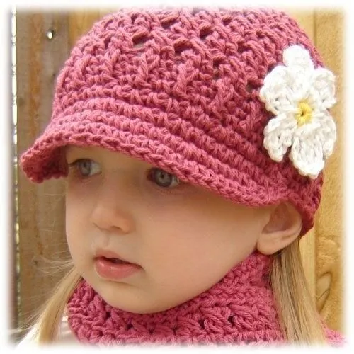 Modelos de gorras tejidas para niñas - Imagui