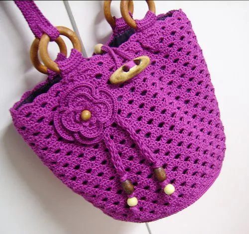 Patrones bolso tejido a crochet - Imagui