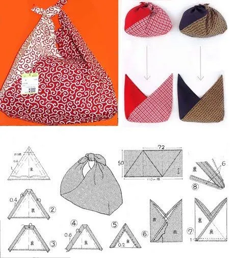 Patrones bolsos de tela - Imagui