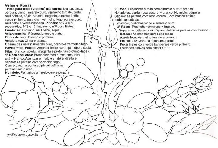 Patrones para bordar navideños - Imagui