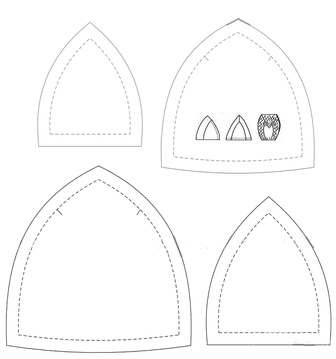 Patrones de buhos de tela - Imagui