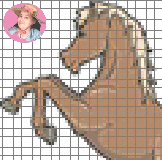 Patrones de caballos en punto de cruz #605 - La Abuelita de las Costuras Patrones de caballos en punto de cruz #605 - La Abuelita de las Costuras